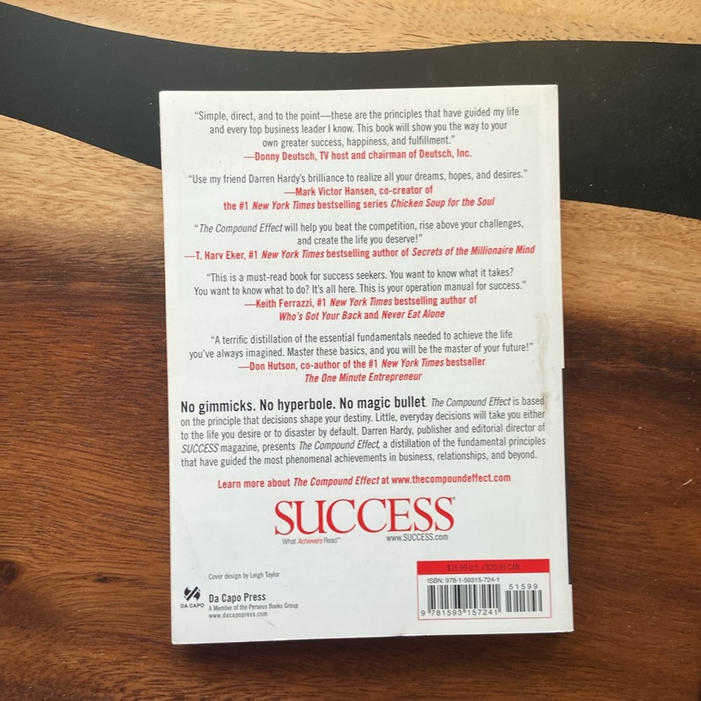The Compound Effect Book - Picture 2 of 2